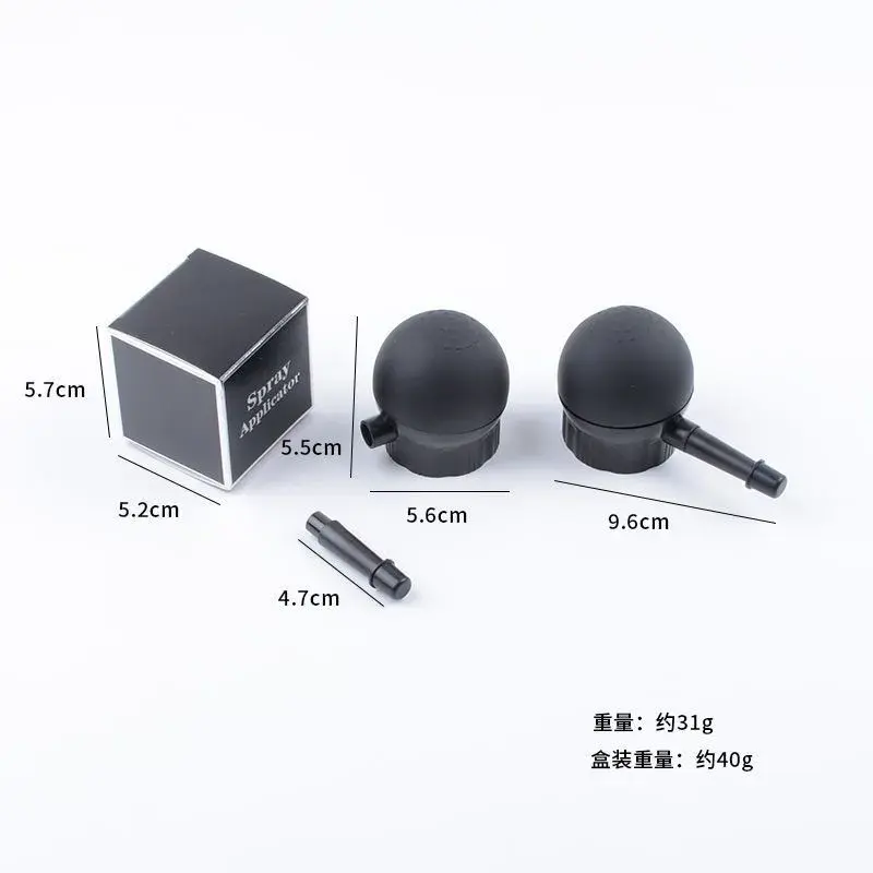 Hair Spray Portable Hair Building Fiber Powder Spray Applicator Extension Nozzle Pump For Hair Loss Hair Fiber Sprinkler Nozzle