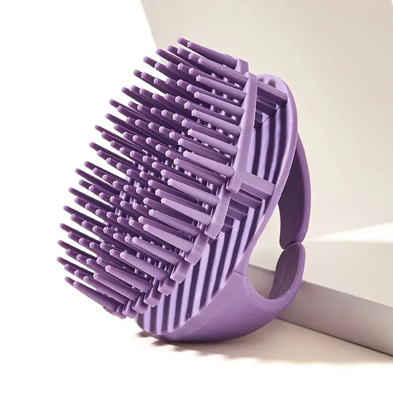 Siliconen Shampoo Hoofdhuid Haar Massager Hoofd Lichaam Hoofdhuid Massage Borstel Haarwasborstel Hoofdhuid Peeling Opzetborstel