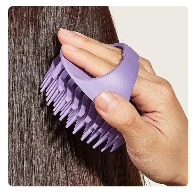Siliconen Shampoo Hoofdhuid Haar Massager Hoofd Lichaam Hoofdhuid Massage Borstel Haarwasborstel Hoofdhuid Peeling Opzetborstel