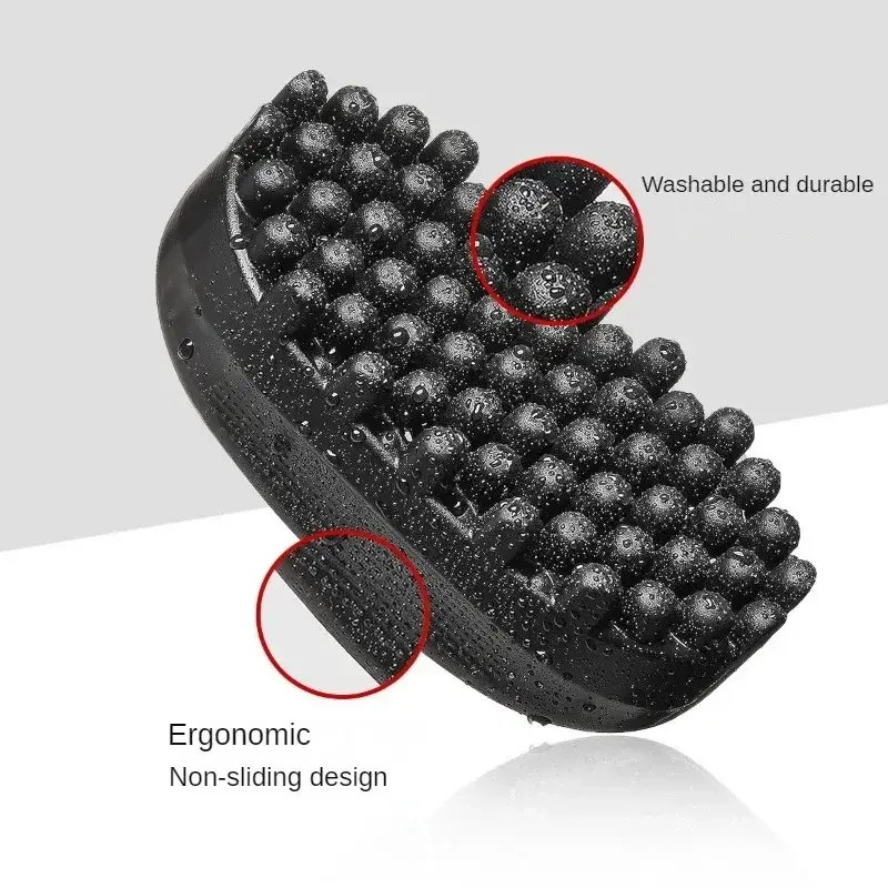 Curling Hair Sponge Barbers Styling Dreadlock for Black Curls Hairdressing Massage Cleaning Tools for Men Afro Curl Brush