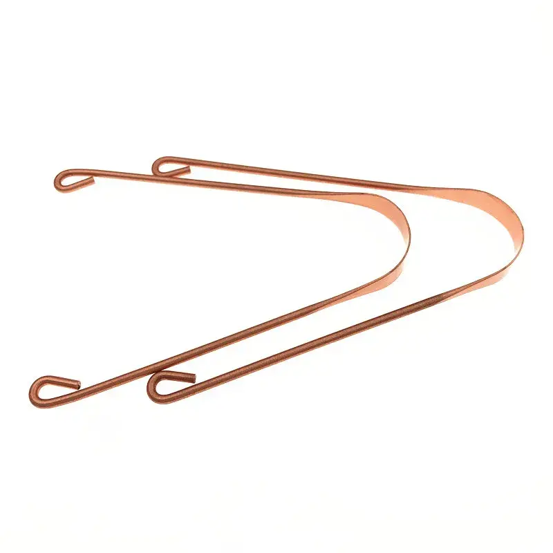 1PC Copper Tongue Scraper Cleaner Scraper Men Women Toothbrush Dental Oral Care Hygiene Health Care Tool Brushing Tongue Clean