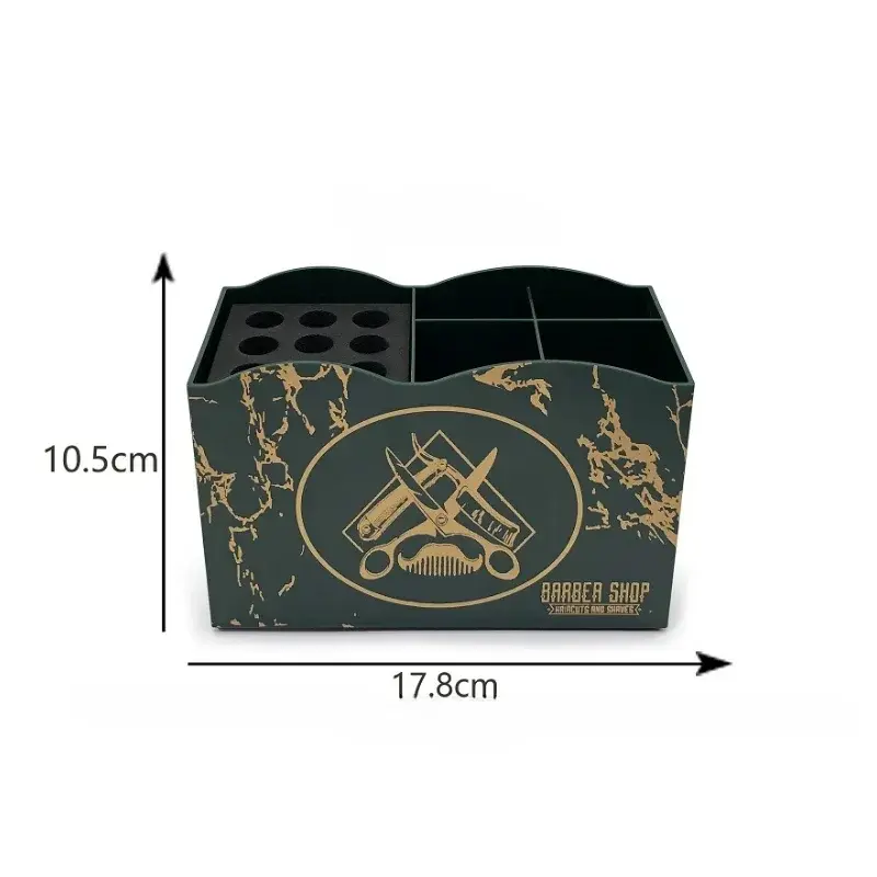 Large Capacity Hairdressing Storage Box for Barbershop Comb Clips Scissors Organizer Rack Salon Accessories Hairdressing Holder