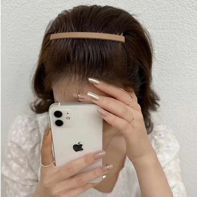 Women Fashion Broken Hair Finishing Tool Back of Head Fixed Side Comb Clip Hair Accessories Bangs Clip Plastic Hair Comb Clip
