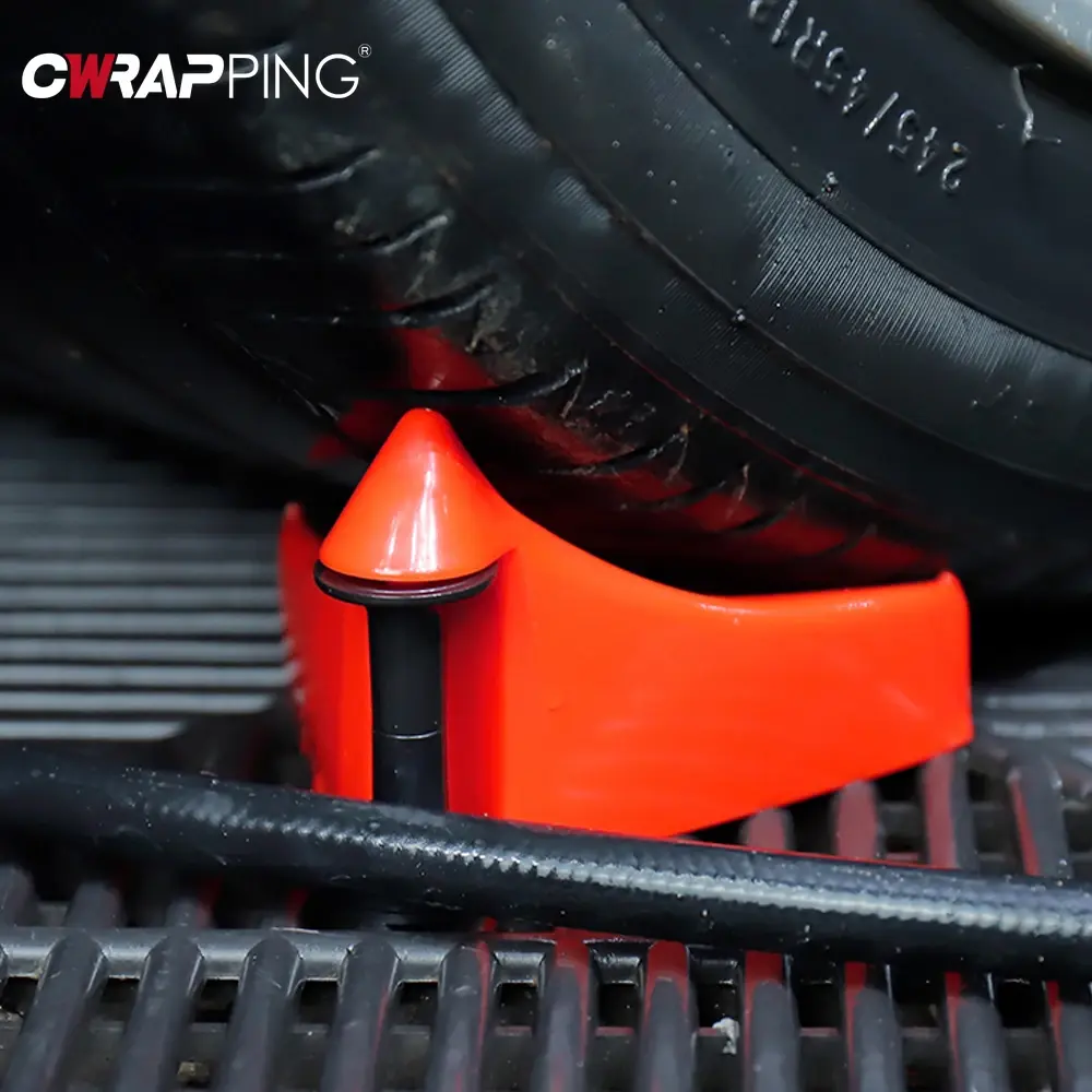 Car Hose Slide Tire Wedge Wash Tube Anti-pinch Tools Portable Tire Wedge Universal Car Washing Water Pipe Auto Detailing Tools