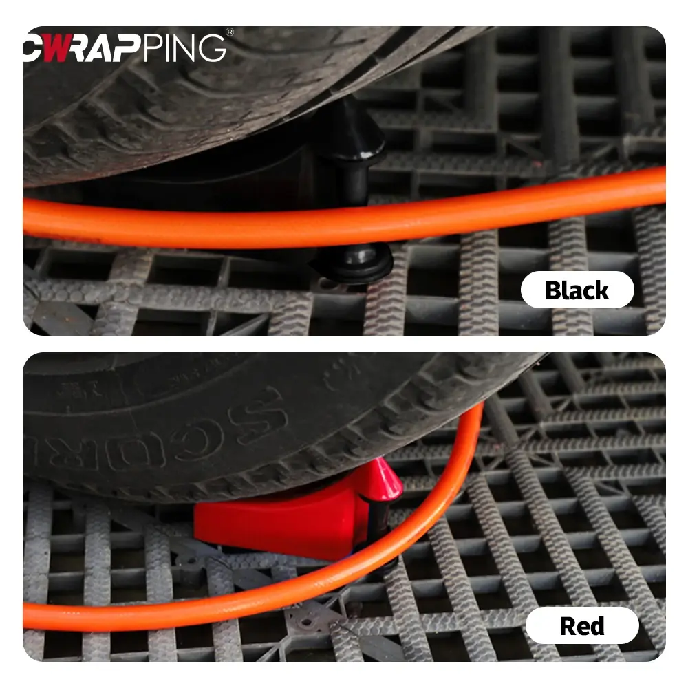 Car Hose Slide Tire Wedge Wash Tube Anti-pinch Tools Portable Tire Wedge Universal Car Washing Water Pipe Auto Detailing Tools