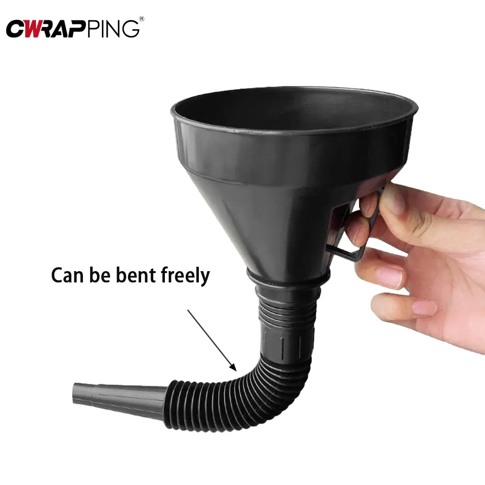 Oil Funnel with Filter Pipe Handle Set Universal Diesel Gas Fuel Filler Tools Car Accessories for Truck Motorcycle Off Road 4x4
