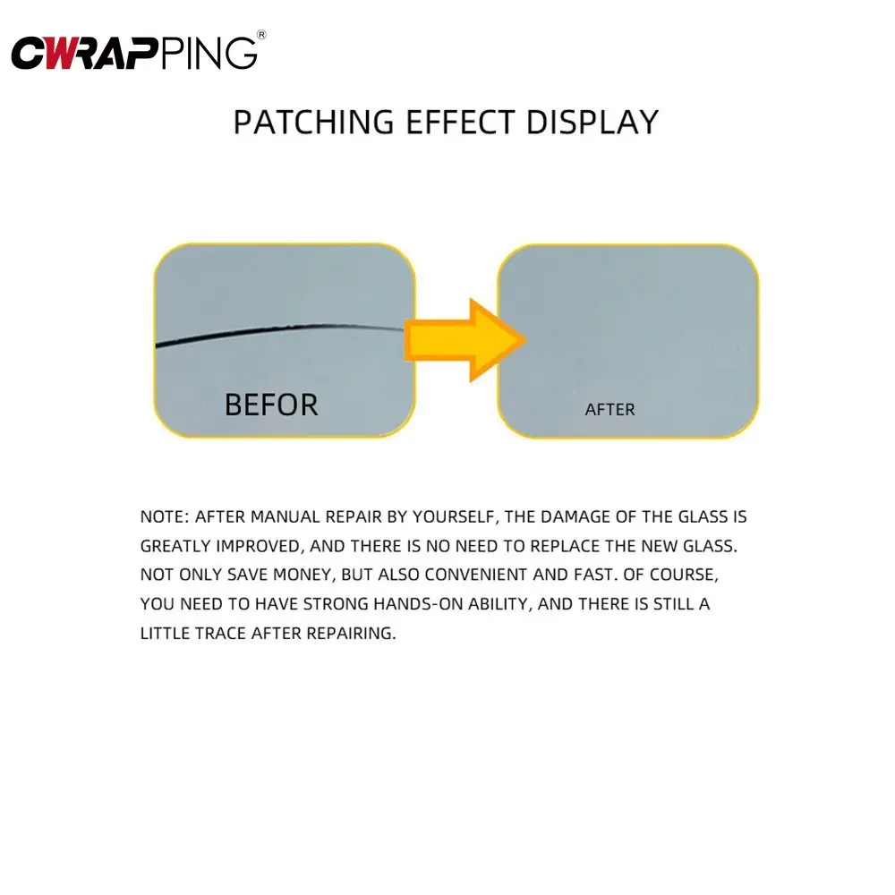 Car Windshield Repair Tools Windscreenfor Window Repair Car Repairing Glue Tool Glass Cracked Scratch Repair Fluid Agent Set