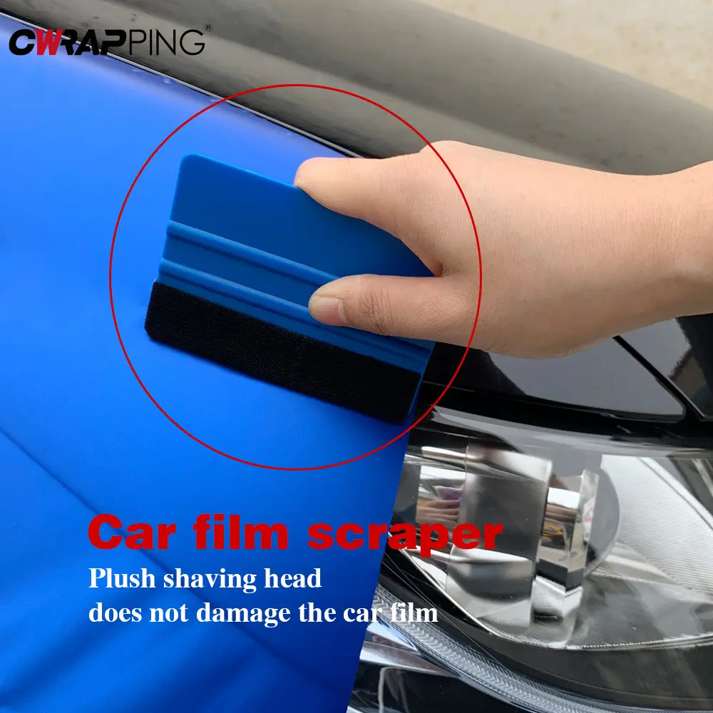 Squeegee Vinyl Wrapping Film Car Film Wrap Tool Kit Suede Scraper for Auto Window Tint Wrapping Tools Car Accessories Squeegee
