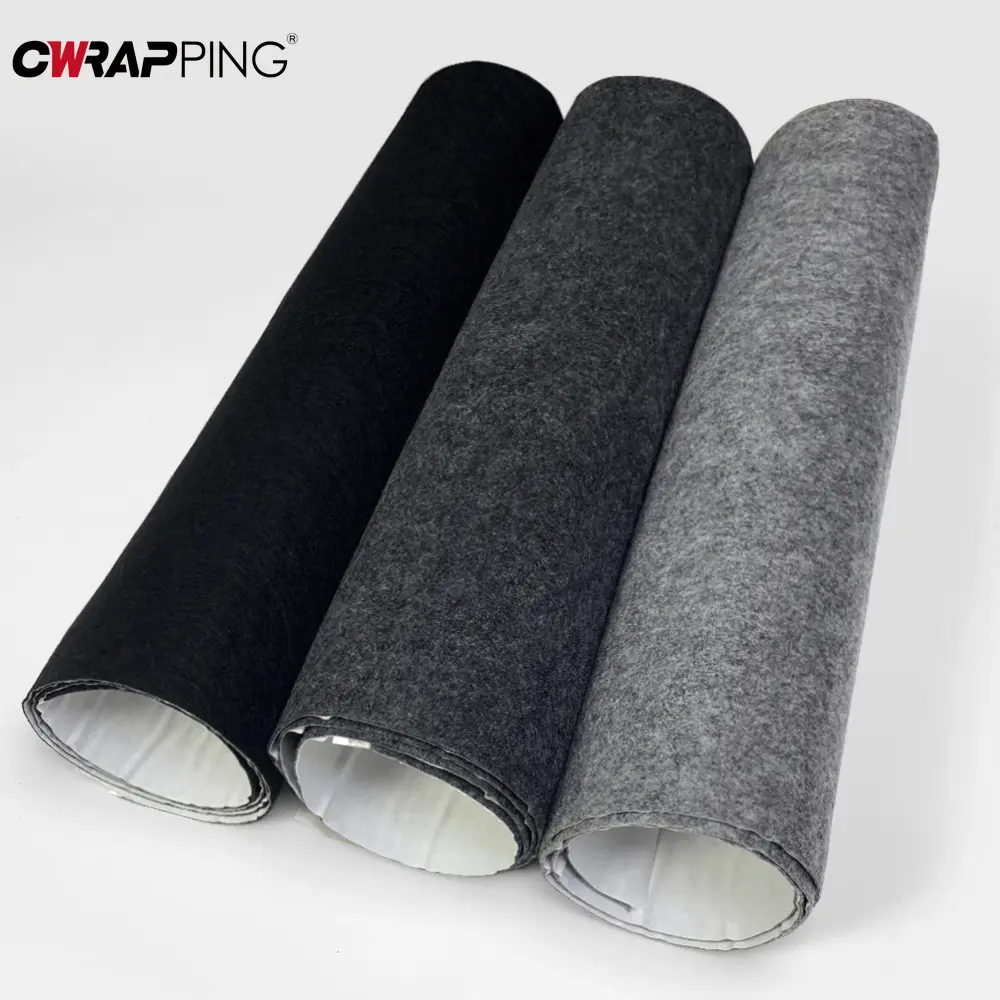 50x100cm Car Stickers Auto Detailing Self Adhesive Soft Patch Insulation Felt DIY Multifunctional Home Car Accessories Interior