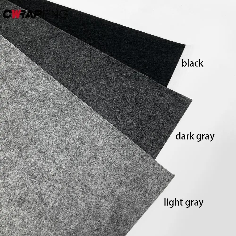 50x100cm Car Stickers Auto Detailing Self Adhesive Soft Patch Insulation Felt DIY Multifunctional Home Car Accessories Interior