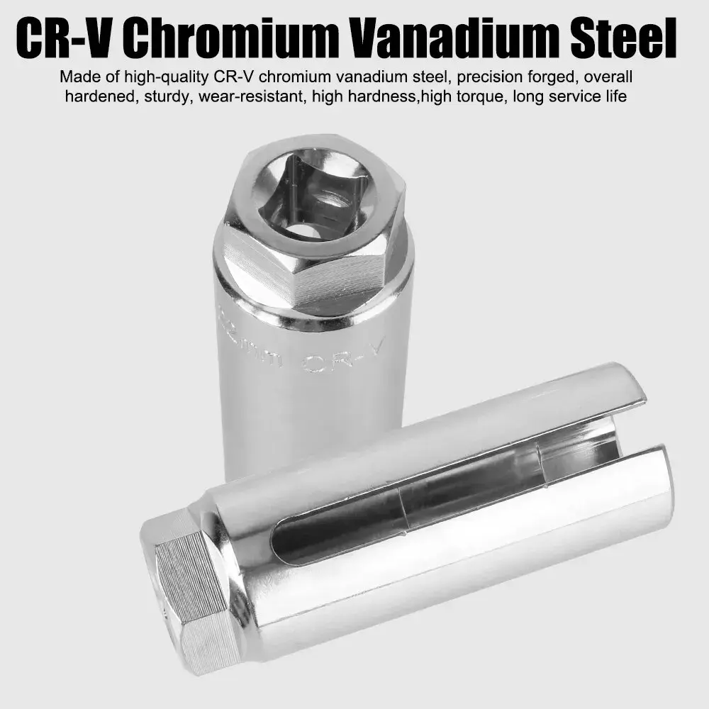 Car Oxygen Sensor Removal and Installation Tool 22mm 1/2" Drive Socket Wrench Special Tool For Repairing