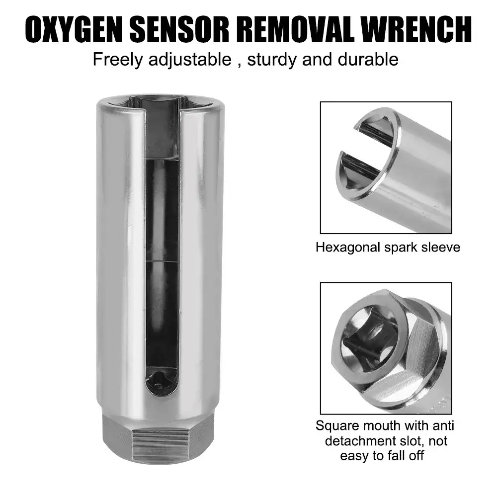 Car Oxygen Sensor Removal and Installation Tool 22mm 1/2" Drive Socket Wrench Special Tool For Repairing