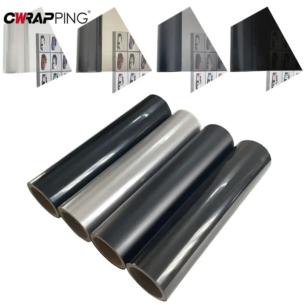 Car Headlight Tint Films Waterproof Headlights Armored Film Fog Light Taillight Smoke Black Tint Vinyl Film for Car Accessories