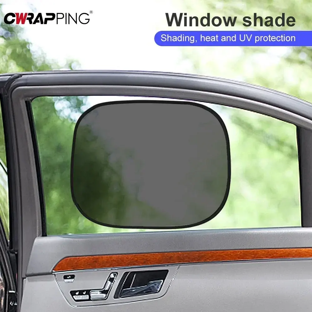 Car Sun Shade UV Protection Car Curtain Car Side Window Sunshade Electrostatic Film Auto Window Sun Visor Protection Window Film