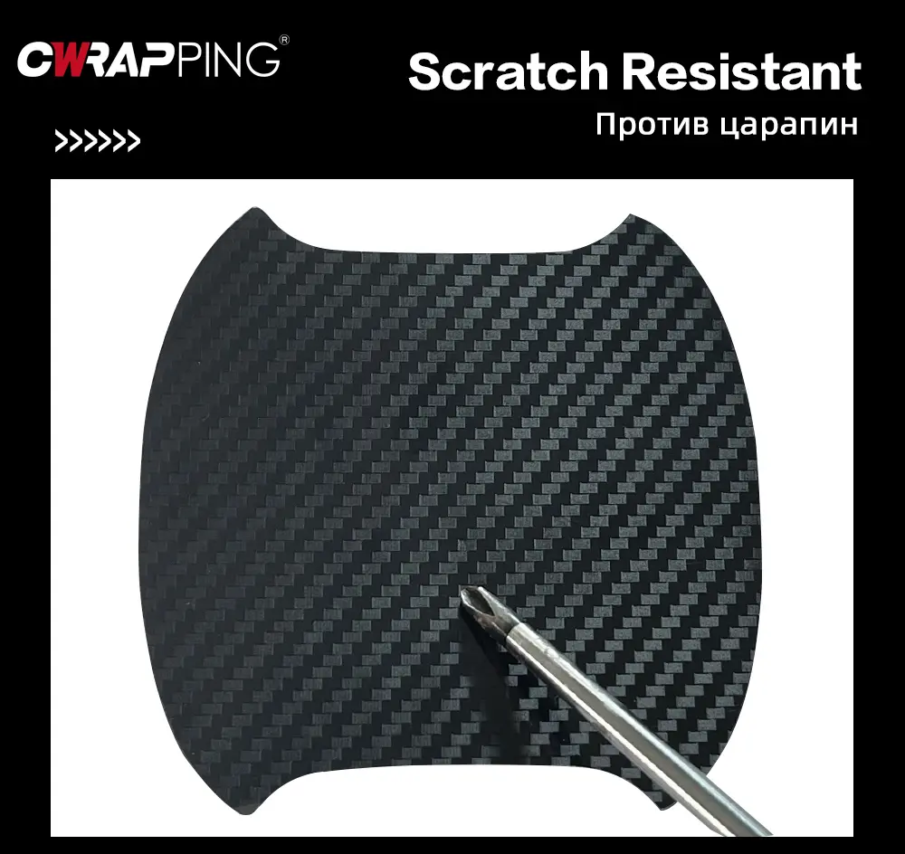 3D Carbon Fiber Vinyl Wrap 35x200cm Matte Black Adhesive Waterproof Car Motorcycle Body Decal Sticker for Decoration Protection