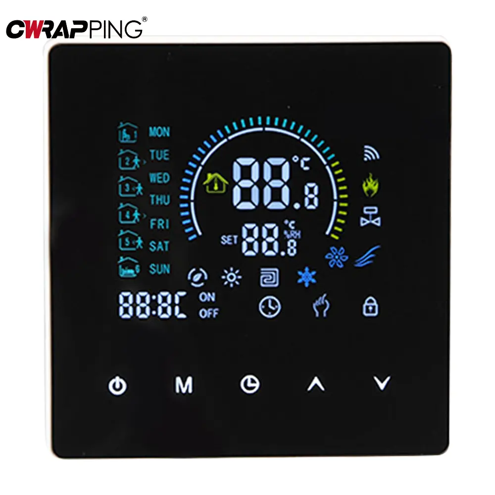 Smart Thermostat Wifi Floor Heating Thermostat LCD Display Energy-saving and Environmental Protection Tuya Smart Home Assistant