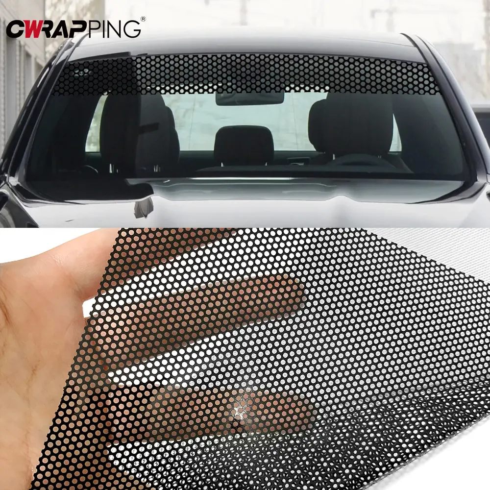 Car Sunshade Stickers Auto Windshield 3D Vinyl Film Rear Gear Sunshade Decor Decals Stickers Cars Accessories for Front Window