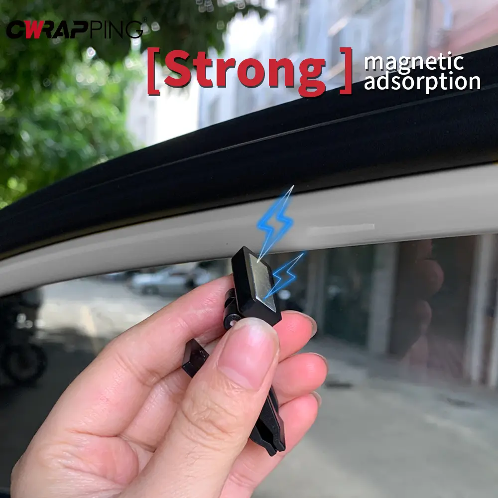 Car Storage Clip Magnetic Multifunctional Auto Dashboard Charging USB Cable Organizer Card Towel Holder Car Acsessories Interior