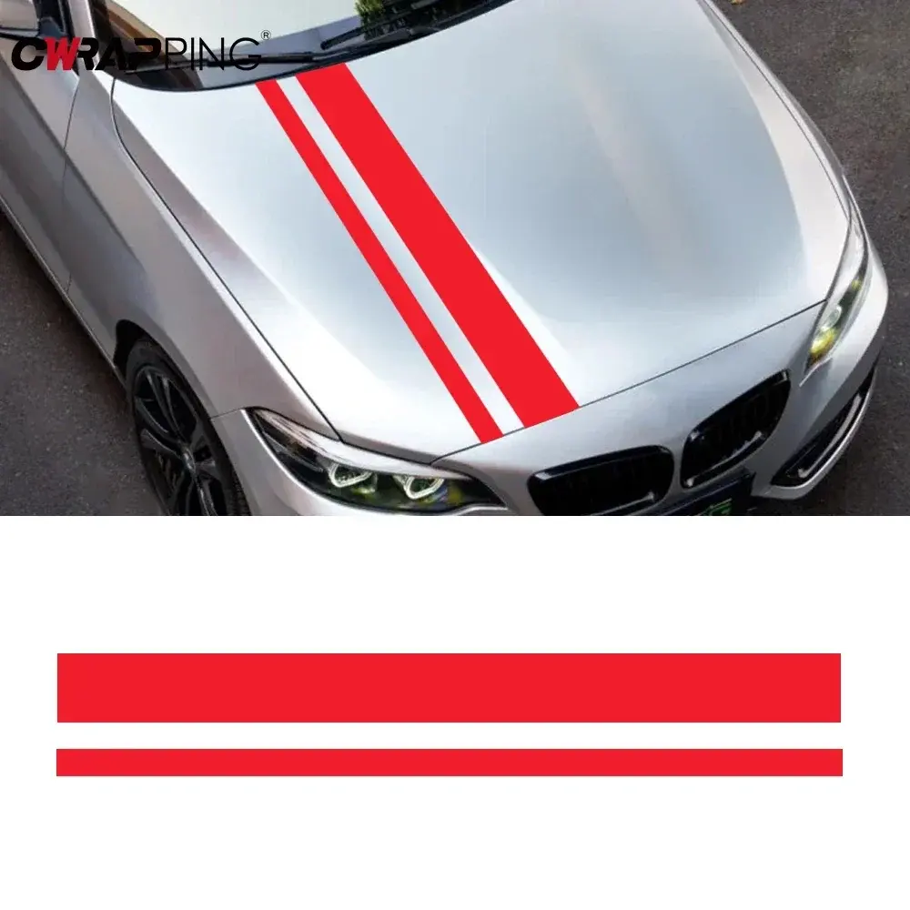 Car Vinyl Hood Sticker Cover Vinyl Decor for Fashion Graphics Cool Style Decoration Decal Covering Film for Car Accessories