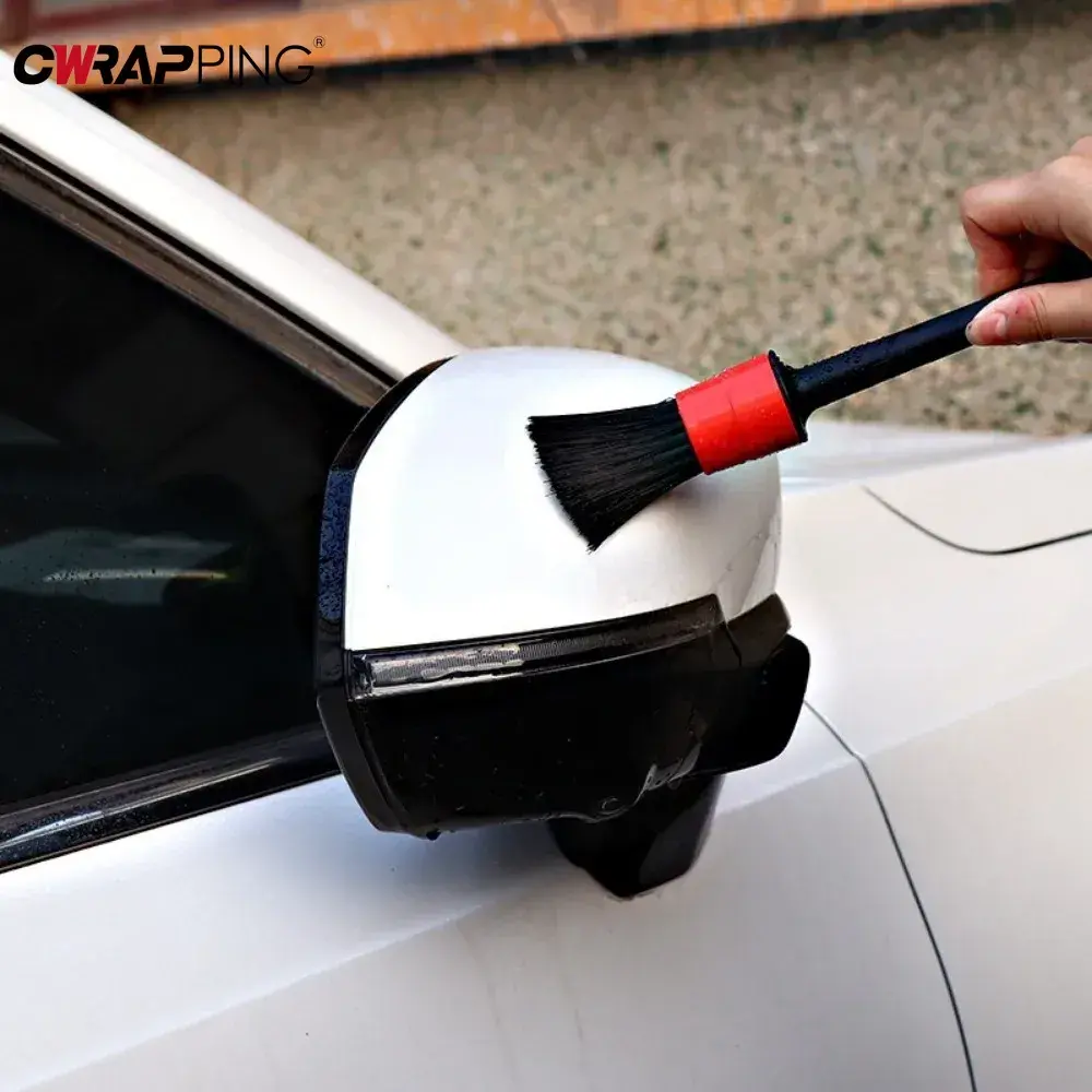 5pcs Car Wash Brush Detail Small Auto Interior Cleaning Tools Air Conditioner Air Outlet Cleaning Brush for Car Detailing Tools