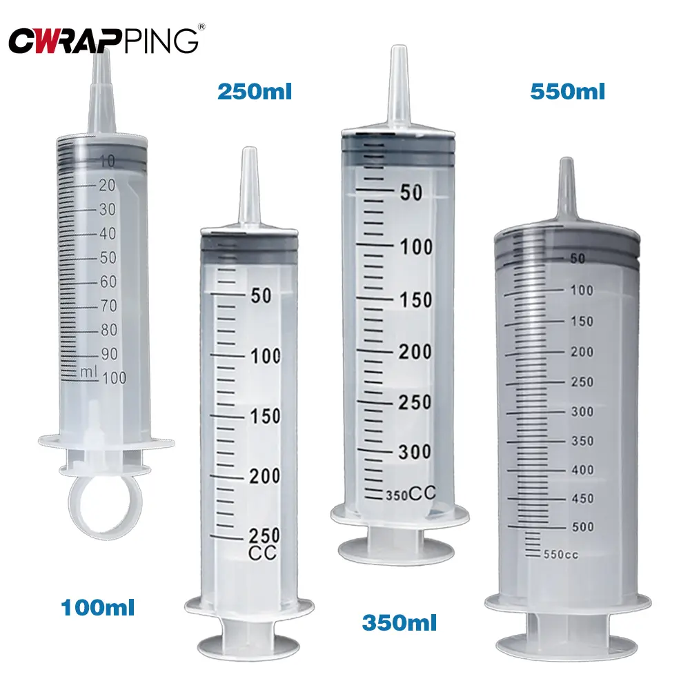100/250/350/550ml Car Large Capacity Syringes Automotive Fuel Brake Liquid Extraction Reusable Needle Barrel for Extracting Oil