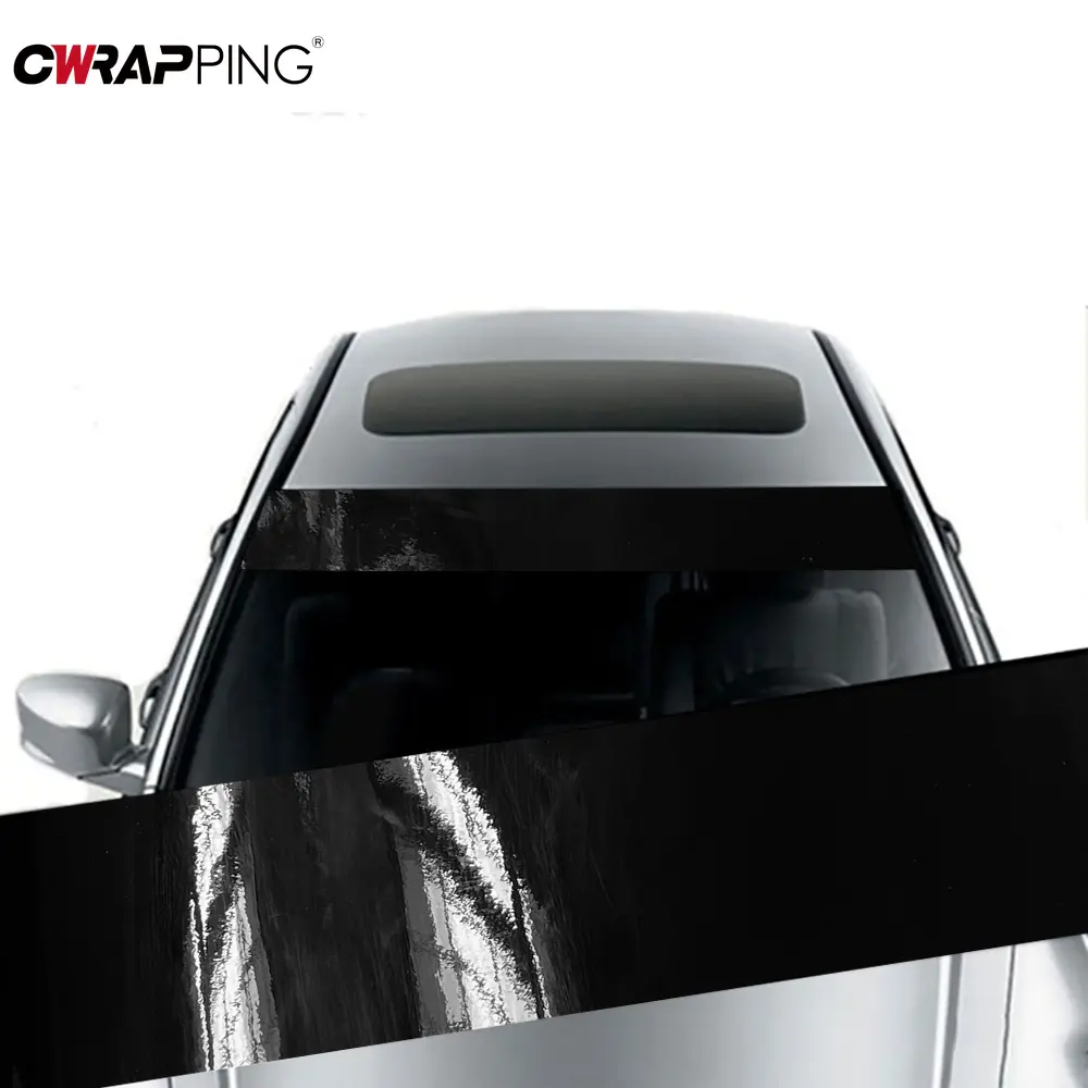 Car Sunshade Stickers Auto Front Windshield Vinyl Film Rear Gear Sunshade Decorative Decals Stickers Car Shade Car Stickers