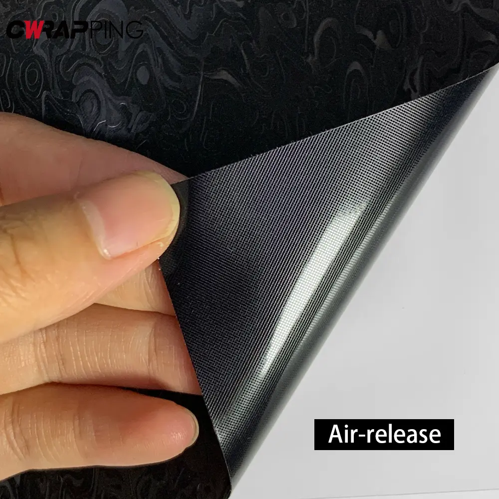 PET Carbon Fiber Motorcycle Stickers Black Vinyl Film for Helmet Waterproof Vinyl Auto Tuning Car Sticker Motorcycle Accessories