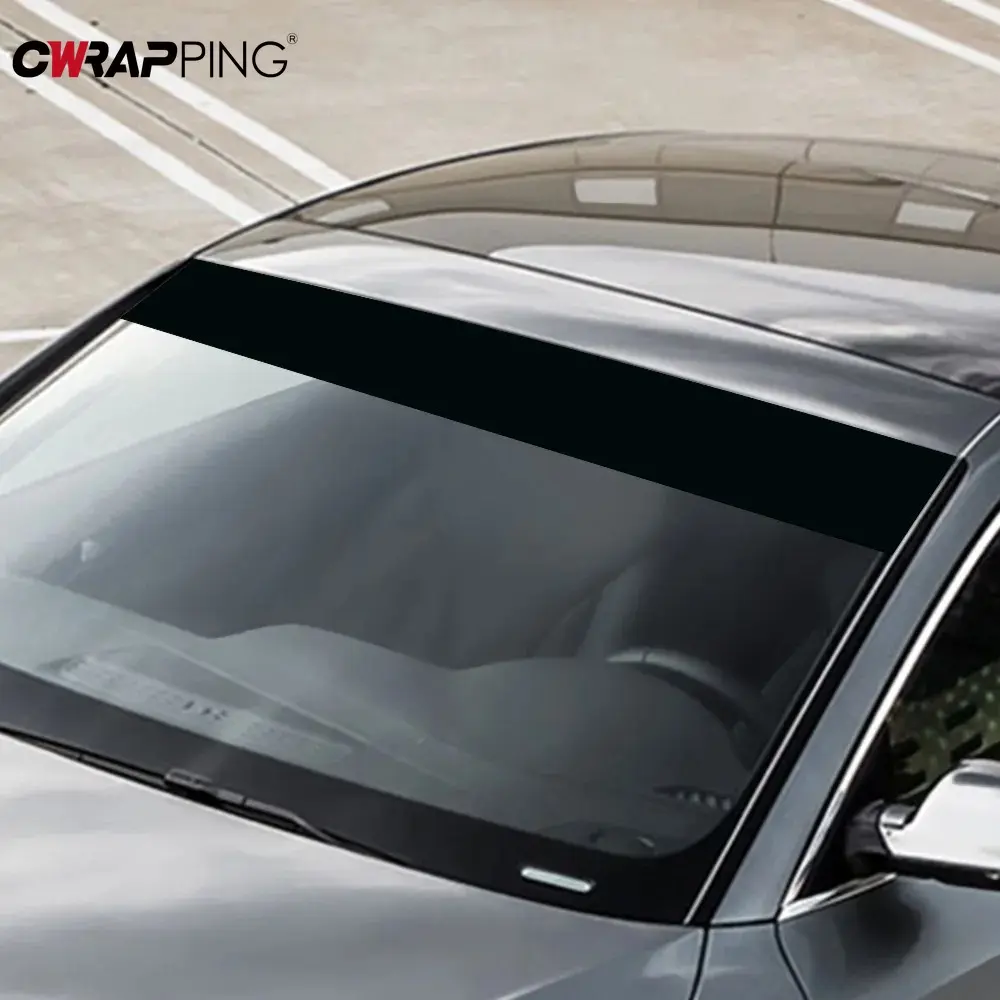 Car Sunshade Stickers Auto Front Windshield 3D Vinyl Film Rear Gear Sunshade Decor Decals Stickers Cars Accessories for Window