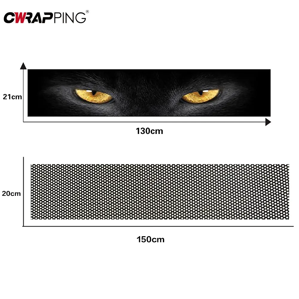Car Sunshade Stickers Auto Front Windshield 3D Vinyl Film Rear Gear Sunshade Decor Decals Stickers Cars Accessories for Window