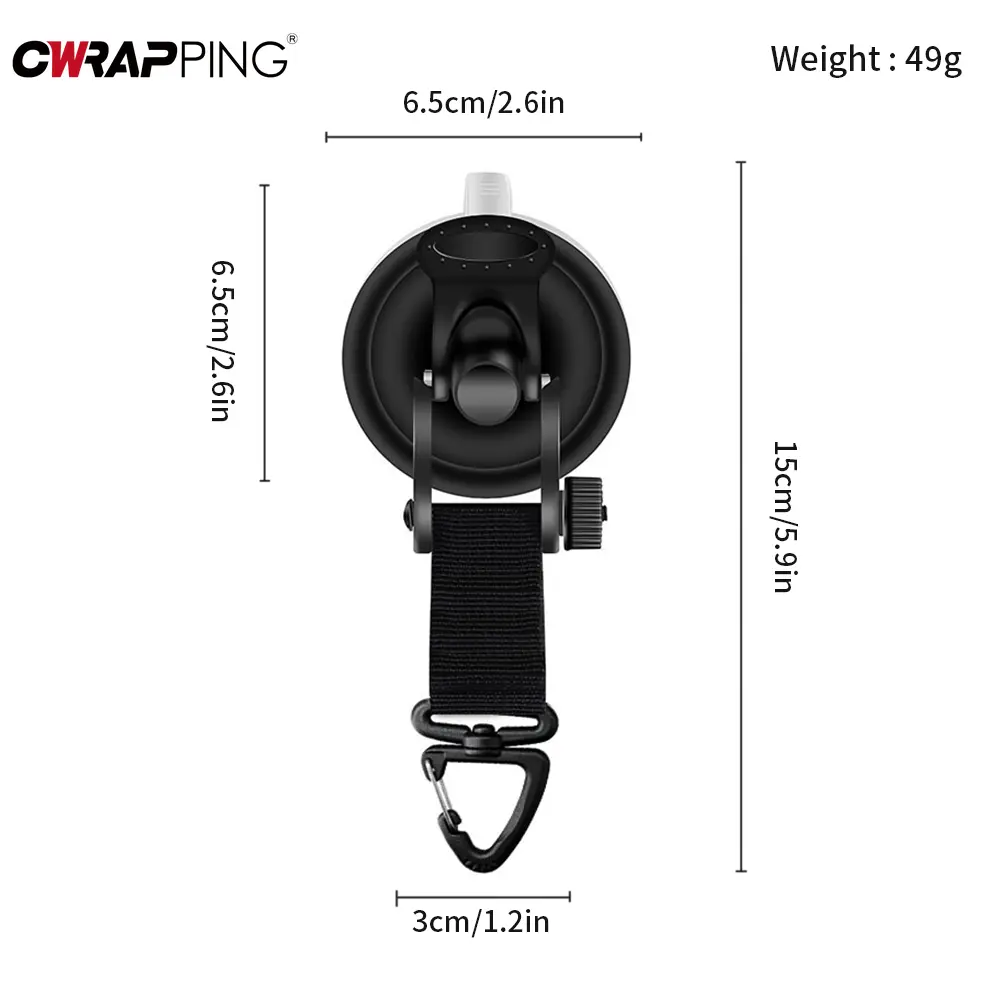 Suction Cup Car Tent Anchors Buckle Side Awning RV Van Camping Outdoor Securing Camping Accessories Motorhome Securing Hook