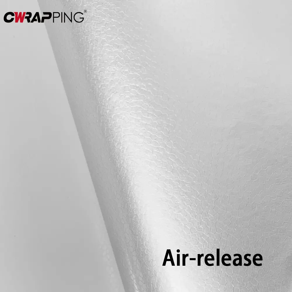 Glossy Car Stickers Aurora Silver Car Body Film Air Release Vinyl Wrap Film Waterproof Color Change Sticker for Auto Accessories