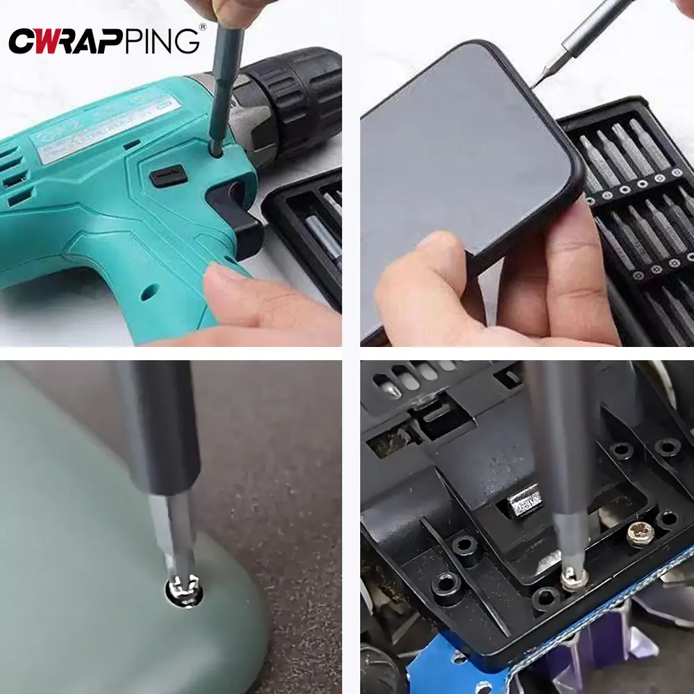 Precision Screwdriver Set 25 in 1 Screw Driver Se Hexagonal Flat Head Magnetic Screwdriver Head for Car Computer Phone Home Use