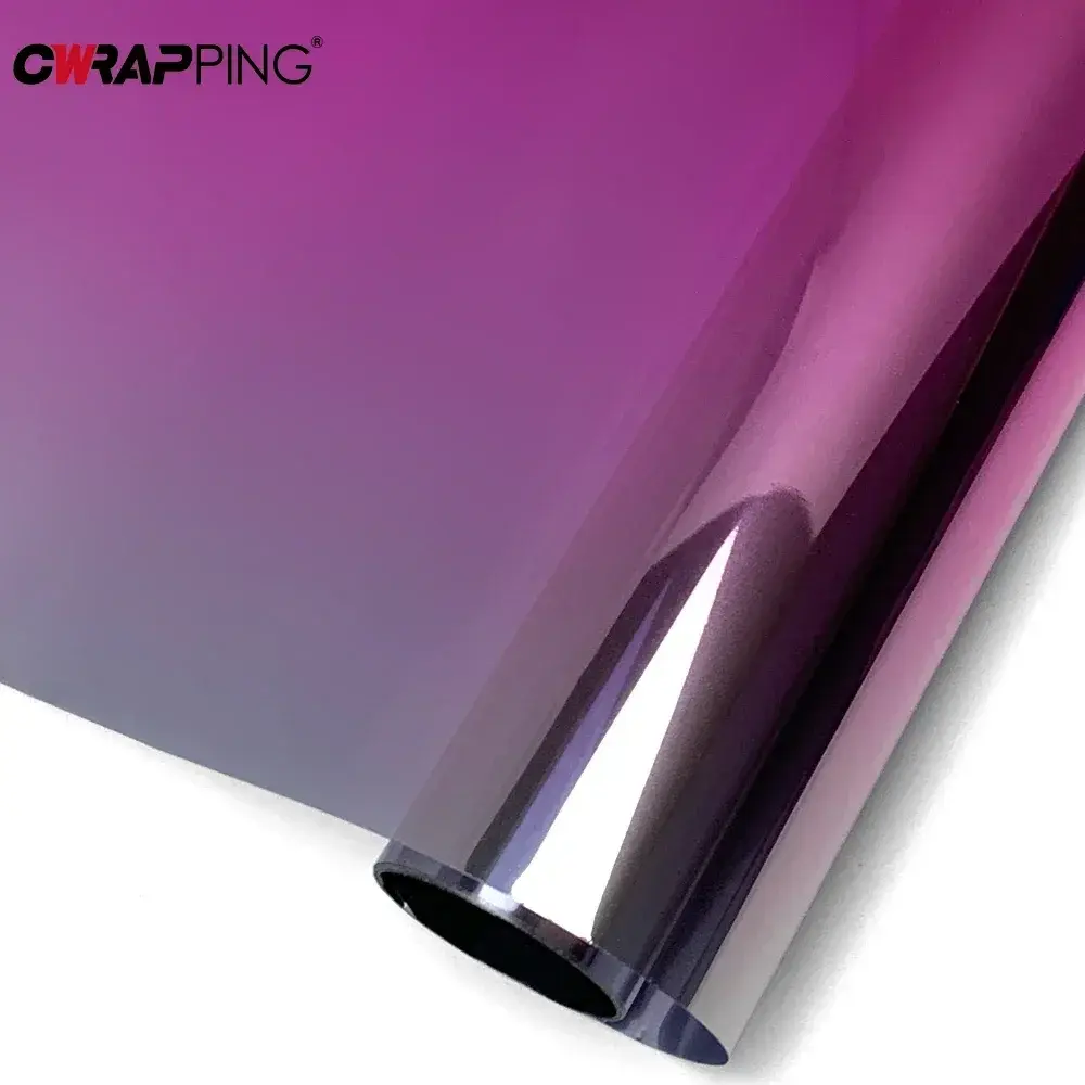 Car Glass Solar Film Window Tint Vinyl Auto Tuning for Windshield Waterproof Self-Adhesive Color Changing Film Dyed Car Stickers