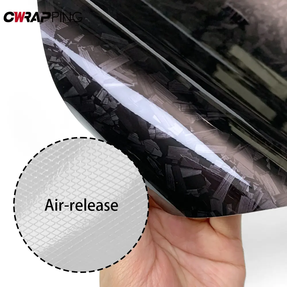 Carbon Fiber Vinyl Auto Tuning Car Stickers Waterproof Adhesive Vinyl Motorcycle Sticker Anti Collision Film for Car Accessories