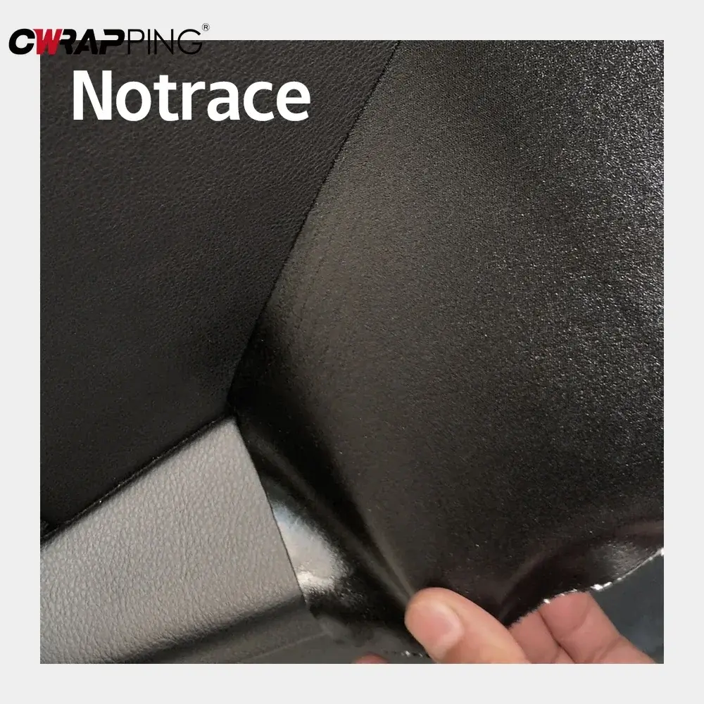 Car Wrap Vinyl Suede Leather Repairs Stickers Self-adhesive Suede Fabric for Ceiling Door Panel Covering Film Cars Accessories