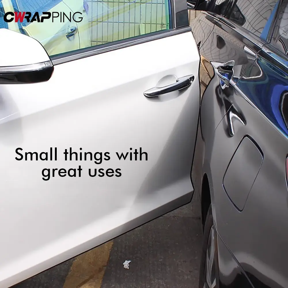 5M Car Door Edge Sealing Strip Transparent PVC Scratch Protector Strip Anti-collision Stickers Door Anti-scratch Car Accessories