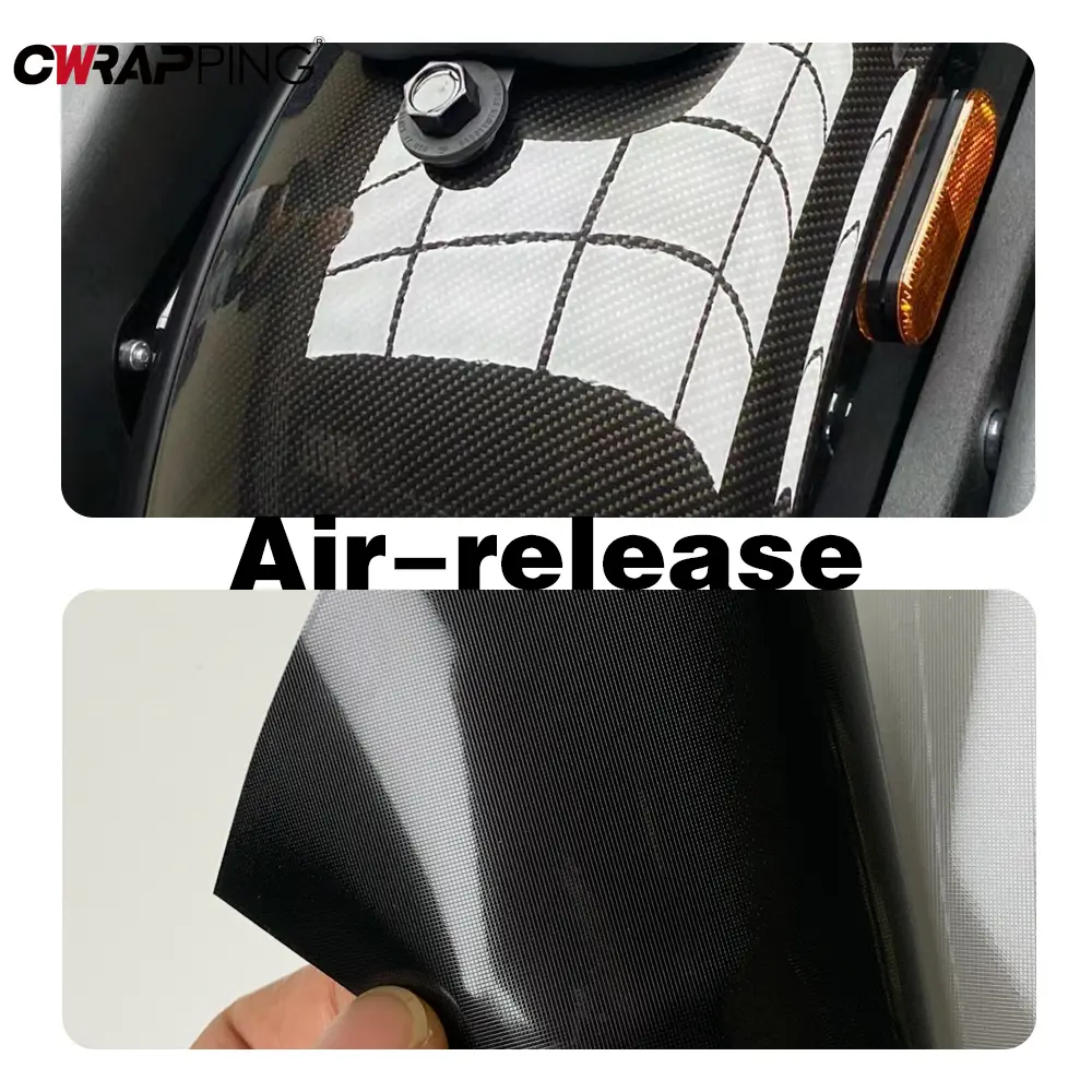 9D Carbon Fiber Vinyl Film High Glossy Car Sticker Film Cover Motorcycle Sticker Vinyl  Wrap Accessories for Vehicles Adhesive