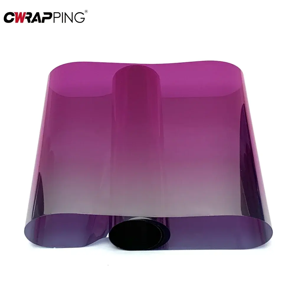 Car Front Windshield Sunshade Protective Film Window Tint Dyeing Film Heat Insulation Sun Protection 20X150cm Vinyl Wrap for Car