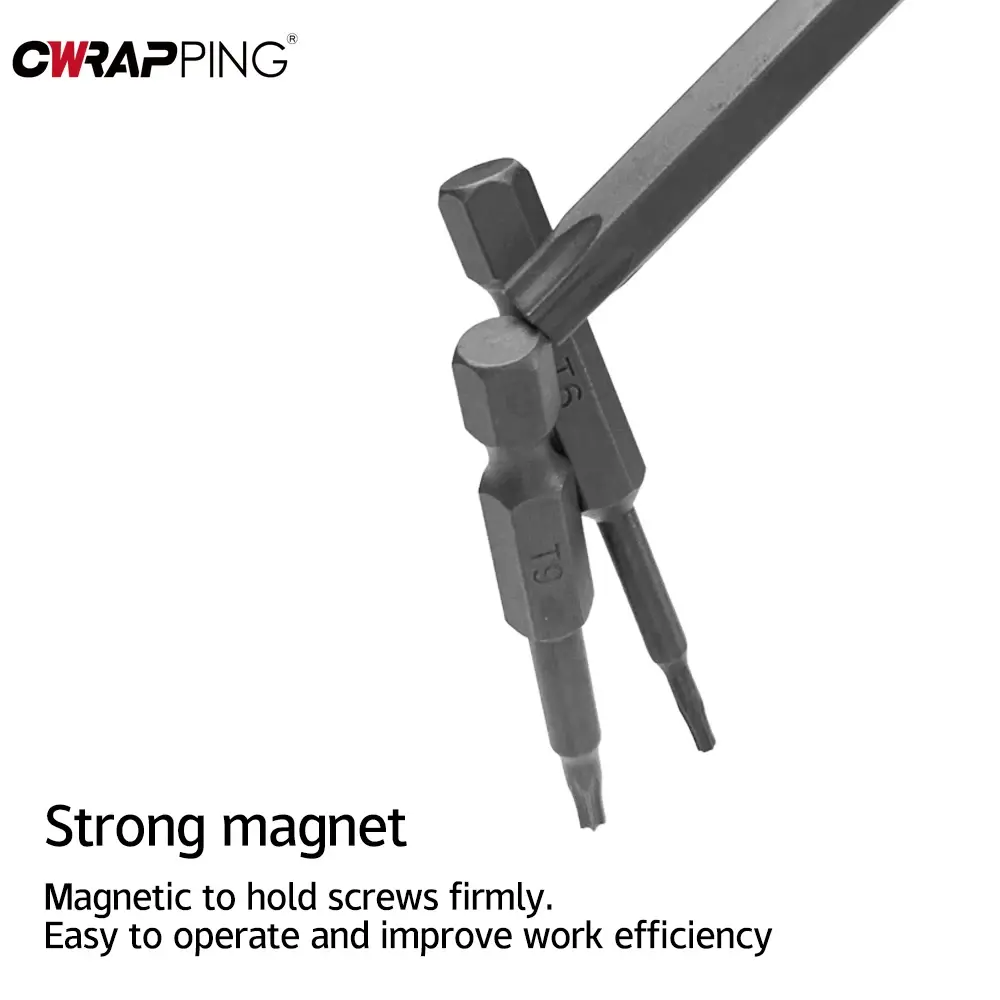 Car Tool Torx Security Head Screwdriver Drill Set Magnetic Extension Adapter Star Hex Spline Bit for Car Electric Drill 11/12pcs