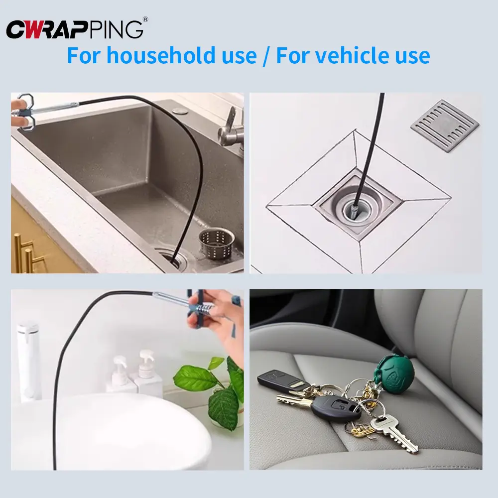 SpringLoaded Car Door Opener Handheld Detachable Tool for Auto Window Repair Car Unlock Stainless Steel Car Door Open Tool