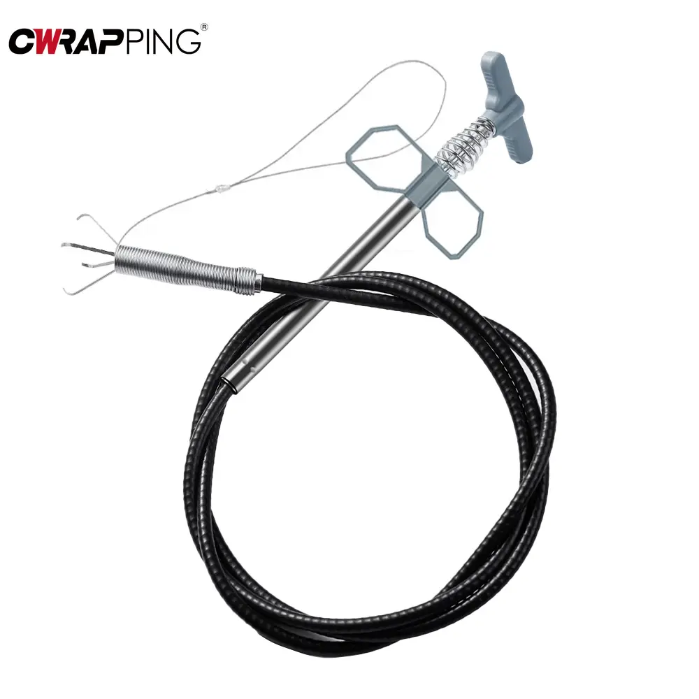 SpringLoaded Car Door Opener Handheld Detachable Tool for Auto Window Repair Car Unlock Stainless Steel Car Door Open Tool
