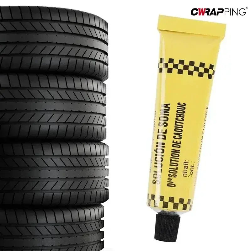 1-10pcs Car Motorcycle Bicycle Tire Repairing Glue Inner Tube Puncture Repair Glue Agent Emergency Portable Car Tyre Glue Tools
