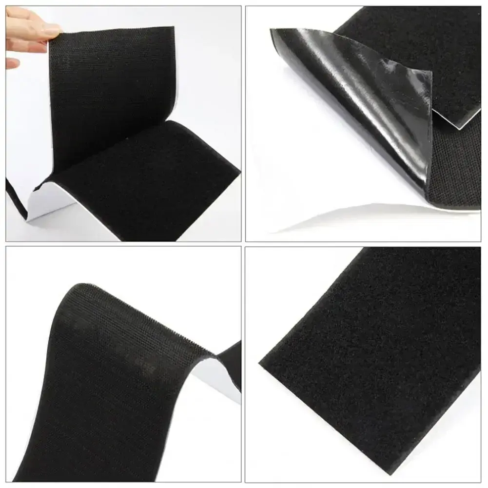 2Pcs Frameless License Plate Holder Harmless Polyester Adhesive Number Plate Holder Durable Car Plate Frame Holder Accessories