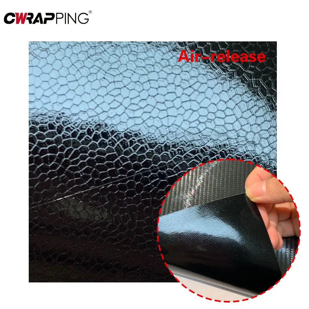 Carbon Fiber Vinyl Wrap Film Car Sticker 7D Carbon Fiber DIY Vinyl Film Auto Side Mirror Protection Tape Film Car Accessories