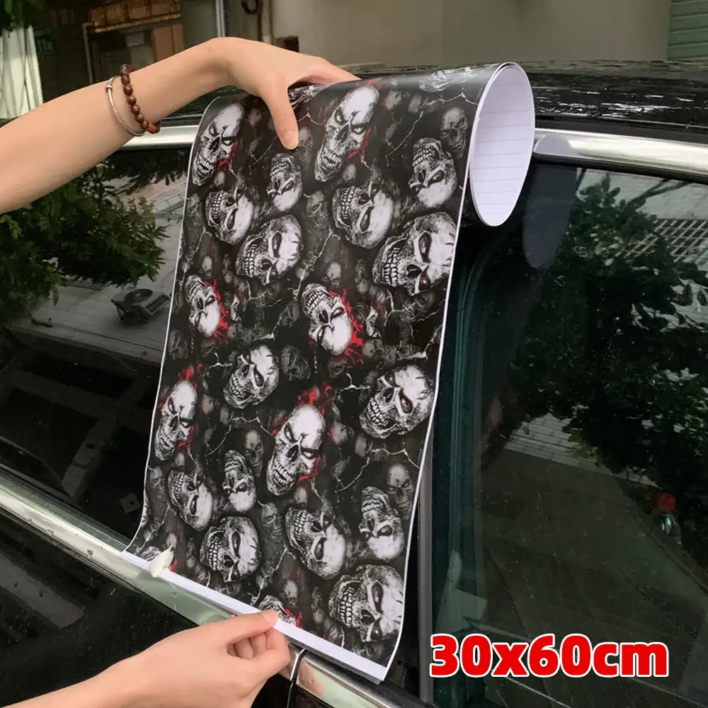 30x60cm Car Stickers Scratch Resistant Decal Bumper Sticker Self-Adhesive Vinyl Wrap for Car Window Tuning Film Cars Accessories
