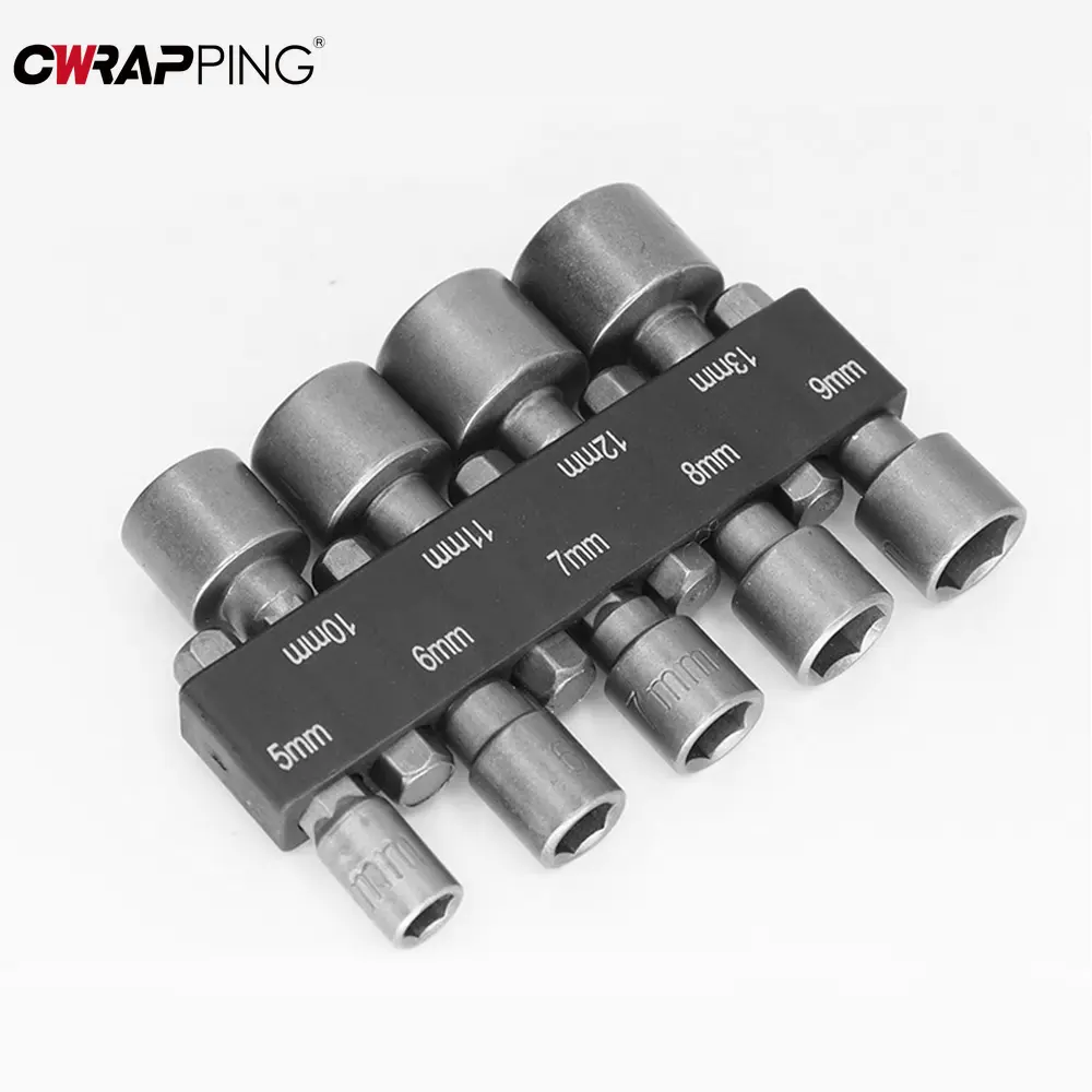 9-14pcs Multifunctional Tools 5mm-13mm Electric Screwdriver Sets Tool Box Wiha Cordless Drills Set of Nozzles Edc Multi Tool Bit