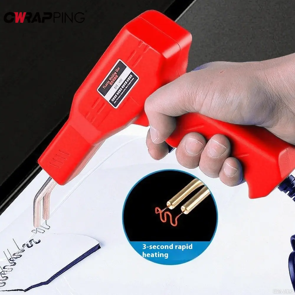 Hot Stapler Plastic Welding Machine Plastic Repair Welding Gun for Plastic Storage Box Toys Tables Chairs Tool Box Car Bumper