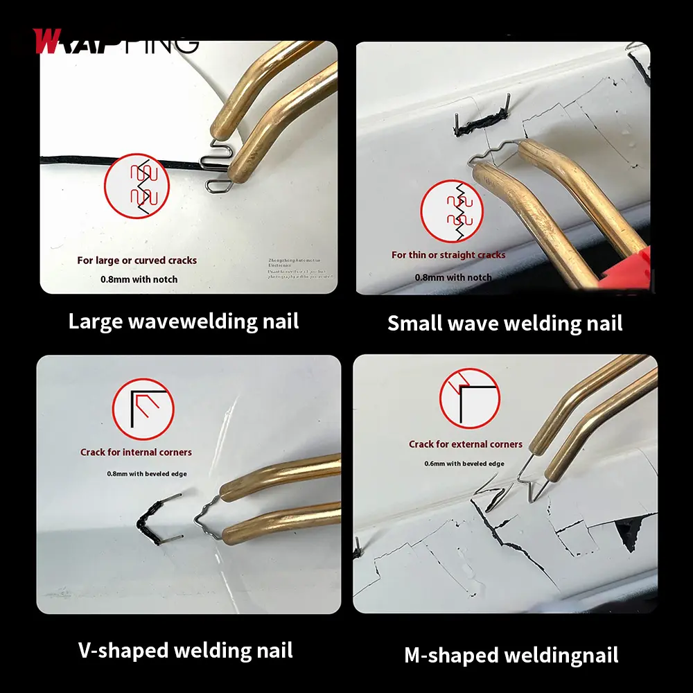 Hot Stapler Plastic Welding Machine Plastic Repair Welding Gun for Plastic Storage Box Toys Tables Chairs Tool Box Car Bumper
