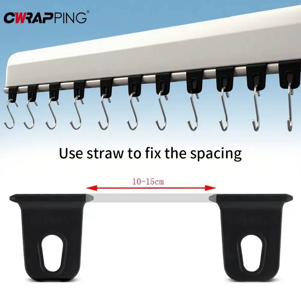 10/5Pcs RV Caravan Camper Accessories Tent Hangers Heavy Duty Awning Hooks for Car Travel Camping Awning Portable Clothes Rack