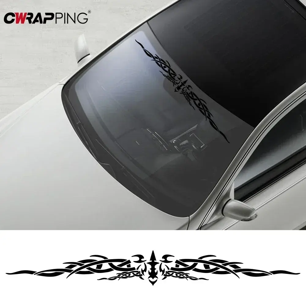 Rear Windshield Car Stickers Angel Wings Totem Bumper Decoration Scratch Covering Decals Vinyl Wrap Film for Car  Accessories